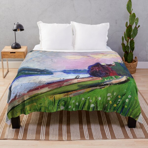 Item preview, Copse of the banks of the garonne 1900 designed and sold by VeilOfPigments.