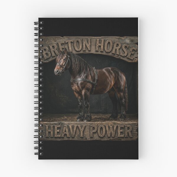 Item preview, Breton Horse Poster 1 designed and sold by Rex Vox.