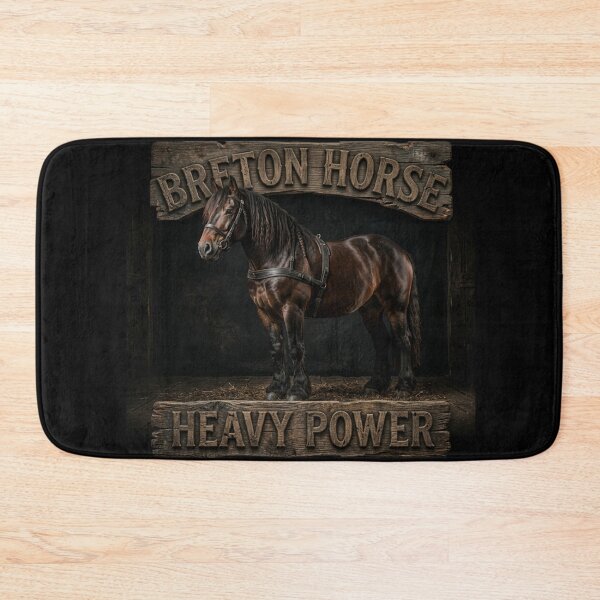 Item preview, Breton Horse Poster 1 designed and sold by Rex Vox.