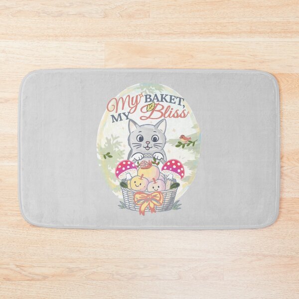 Item preview, My Basket My Bliss Cat designed and sold by catnbloom.