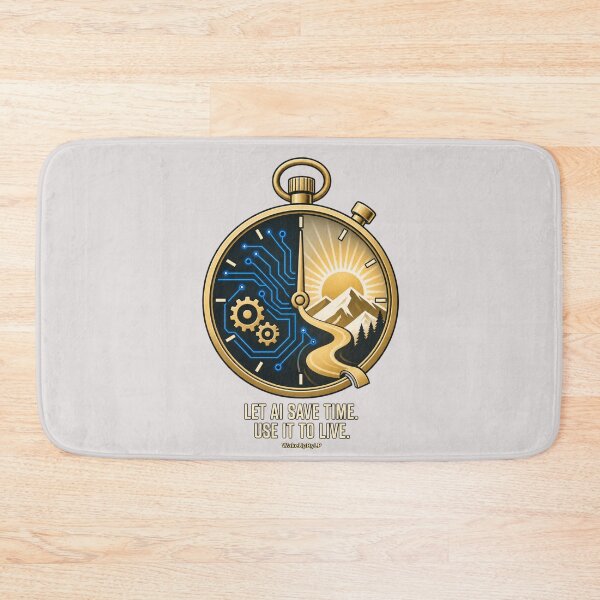 Item preview, Let AI Save Time Use It to Live designed and sold by WakeUpByLP.