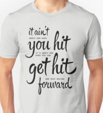 Rocky Balboa - It ain't about... Unisex T-Shirt