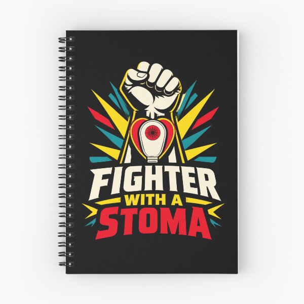 Item preview, Fighter With a Stoma Ostomy Warrior Art designed and sold by Uglyandcute.