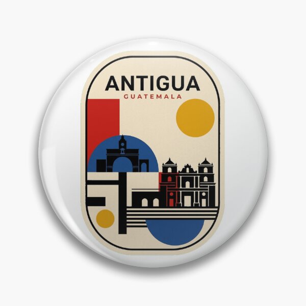 Item preview, Retro Antigua Bauhaus Geometric Skyline designed and sold by k3rstman1.