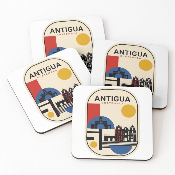 Item preview, Retro Antigua Bauhaus Geometric Skyline designed and sold by k3rstman1.