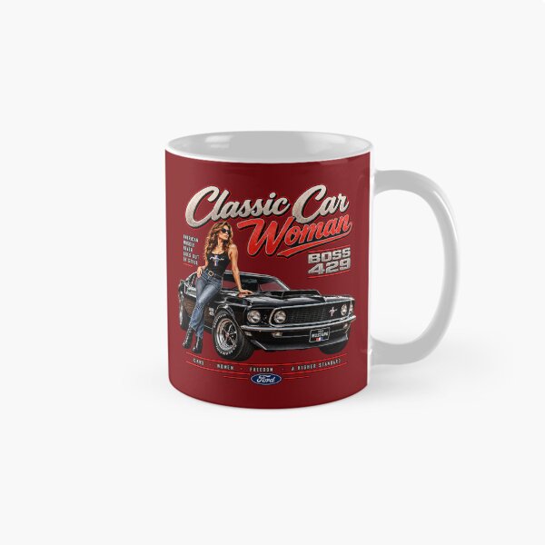 Item preview, Classic Car Woman Ford Mustang Boss 429 Muscle Car designed and sold by TZehrfeldPhotos.