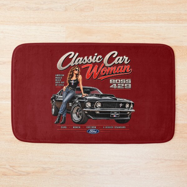 Item preview, Classic Car Woman Ford Mustang Boss 429 Muscle Car designed and sold by TZehrfeldPhotos.