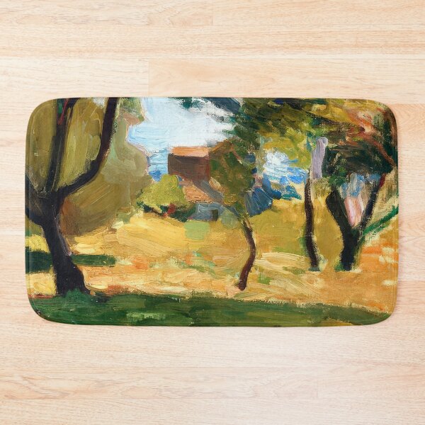 Item preview, Corsican landscape 1898 1 designed and sold by VeilOfPigments.