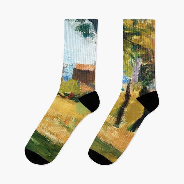 Item preview, Corsican landscape 1898 1 designed and sold by VeilOfPigments.