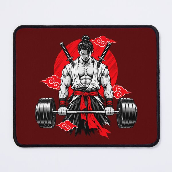 Item preview, Samurai Strength Deadlift Warrior designed and sold by -DEEWOLF-.