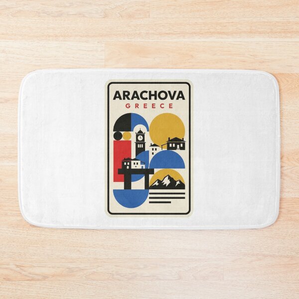 Item preview, Retro Arachova Bauhaus Geometric Skyline designed and sold by k3rstman1.