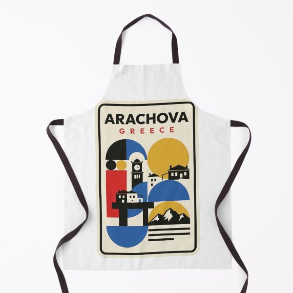 Item preview, Retro Arachova Bauhaus Geometric Skyline designed and sold by k3rstman1.