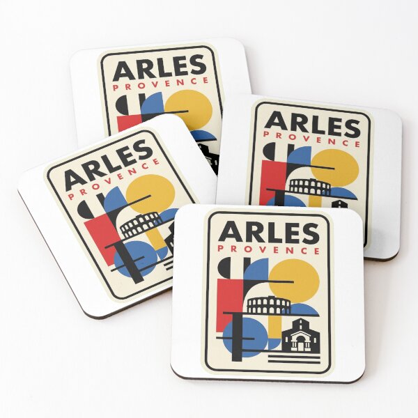Item preview, Retro Arles Bauhaus Geometric Skyline designed and sold by k3rstman1.