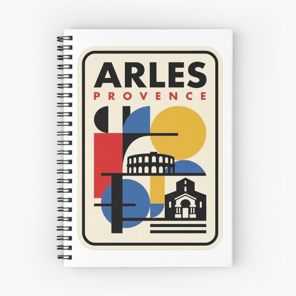 Item preview, Retro Arles Bauhaus Geometric Skyline designed and sold by k3rstman1.