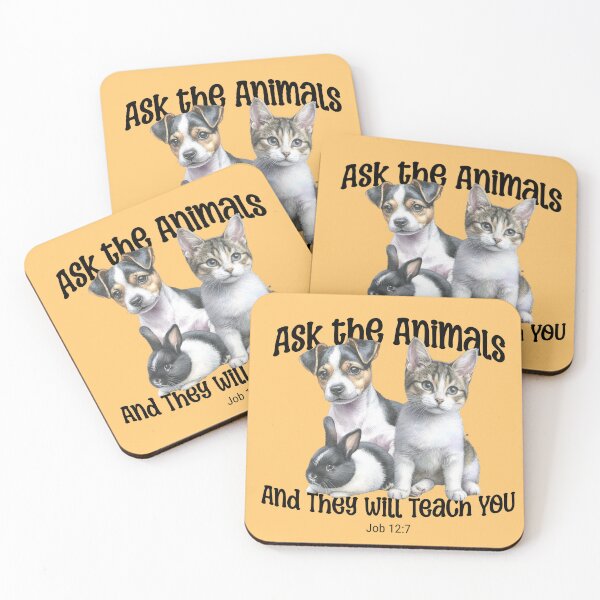 Item preview, Ask the Animals Christian Pet Lover designed and sold by Sachie's Studio.