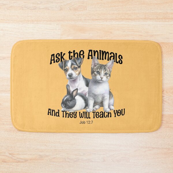 Item preview, Ask the Animals Christian Pet Lover designed and sold by Sachie's Studio.