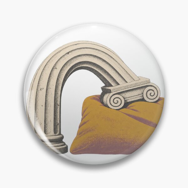 Item preview, Resting Stone Column on Golden Cushion designed and sold by Fawn Crafts.