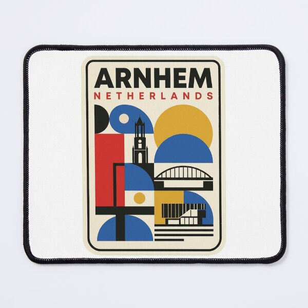 Item preview, Retro Arnhem Bauhaus Geometric Skyline designed and sold by k3rstman1.