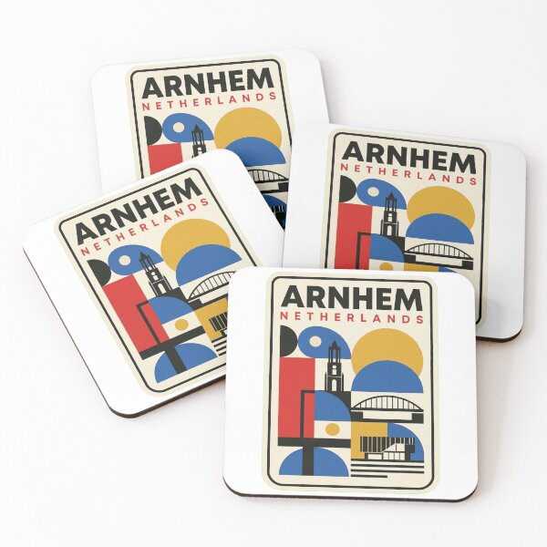 Item preview, Retro Arnhem Bauhaus Geometric Skyline designed and sold by k3rstman1.