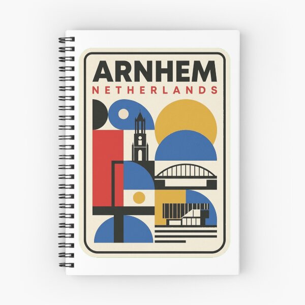 Item preview, Retro Arnhem Bauhaus Geometric Skyline designed and sold by k3rstman1.