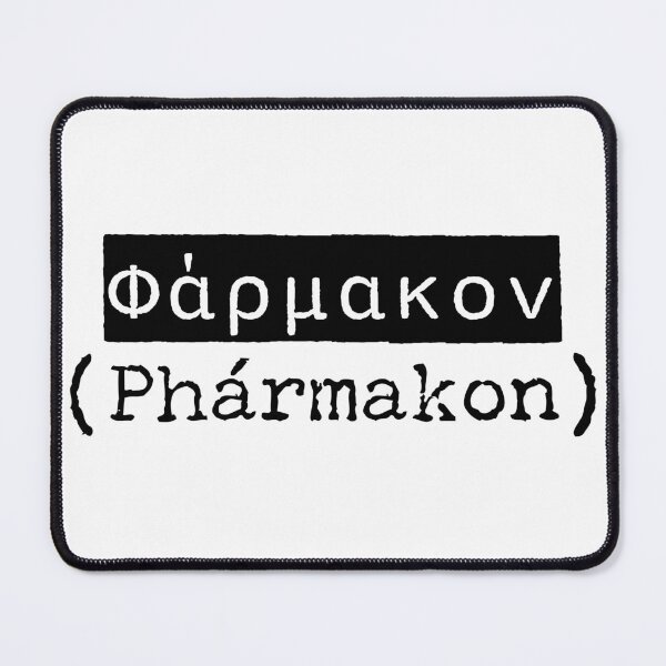 Item preview, Φάρμακον (Phármakon) - The Greek Word for Remedy designed and sold by silviaxe.
