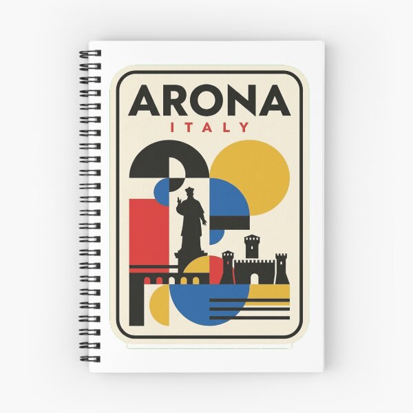 Item preview, Retro Arona Bauhaus Geometric Skyline designed and sold by k3rstman1.