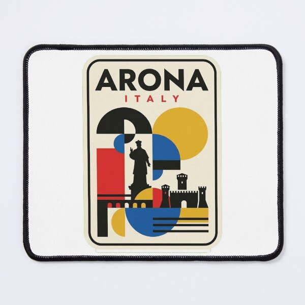 Item preview, Retro Arona Bauhaus Geometric Skyline designed and sold by k3rstman1.