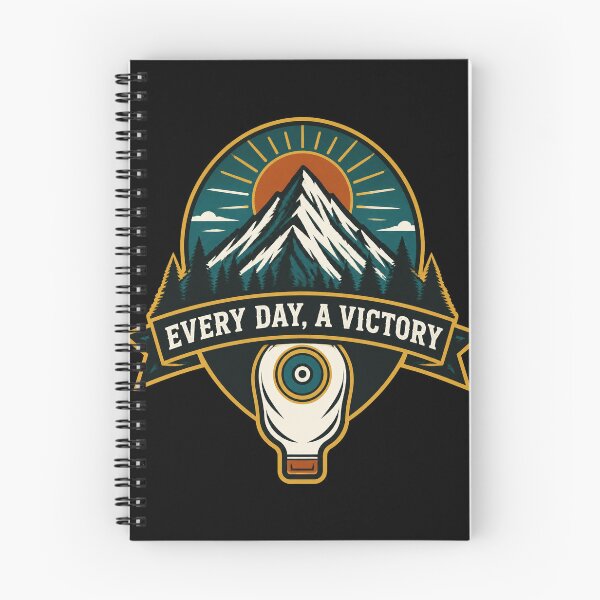 Item preview, Cada día, un diseño de ostomía Victory Mountain designed and sold by Uglyandcute.