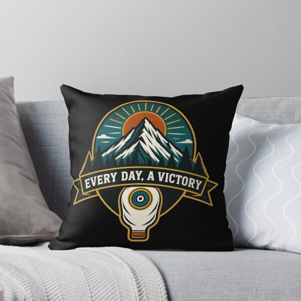 Item preview,  Every Day A Victory Mountain Ostomy Design designed and sold by Uglyandcute.
