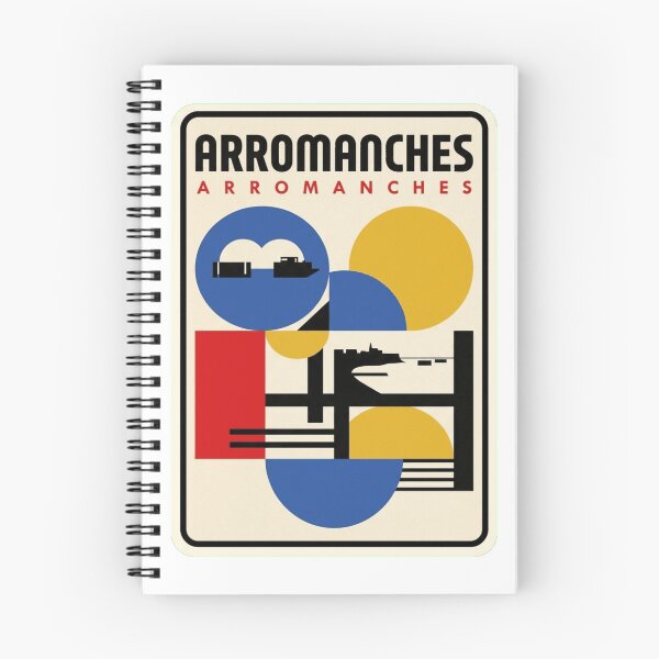 Item preview, Retro Arromanches Bauhaus Geometric Skyline designed and sold by k3rstman1.