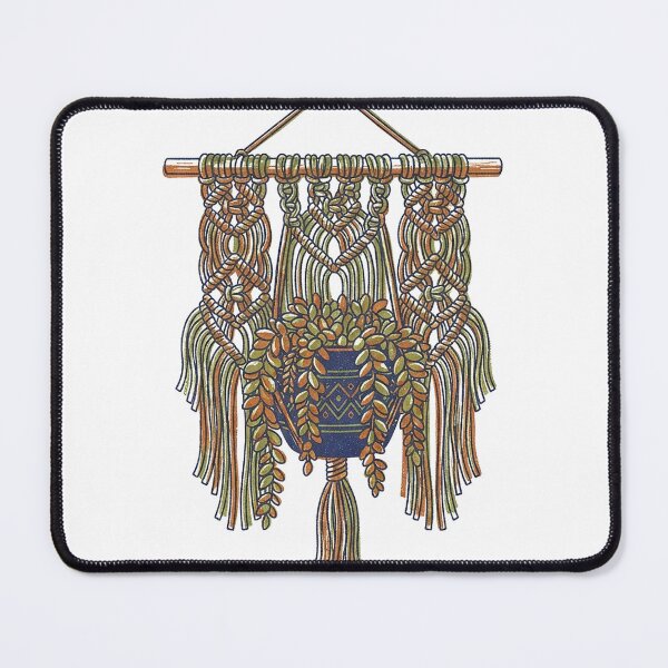 Item preview, Macrame Wall Hanging Screenprint designed and sold by eduardoroa22.