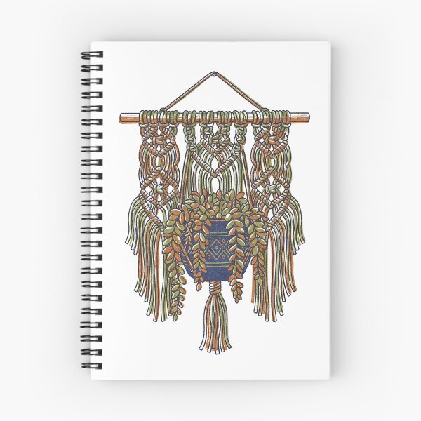 Item preview, Macrame Wall Hanging Screenprint designed and sold by eduardoroa22.