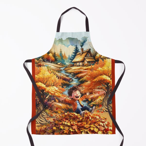 Item preview, THE JOY OF A LEAF PILE IN AUTUMN designed and sold by Tammera.