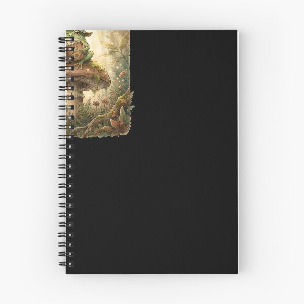 Item preview, Cottagecore Frog Reading Book On Mushroom Ghibli Anime Aesthetic designed and sold by WorldShop17.