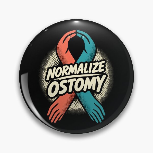 Item preview, Normalize Ostomy Awareness Hands Ribbon designed and sold by Uglyandcute.