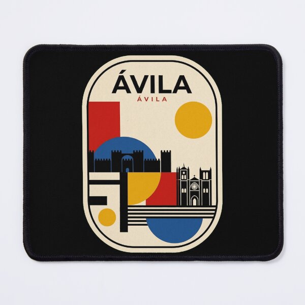 Item preview, Retro Ávila Bauhaus Geometric Skyline designed and sold by k3rstman1.