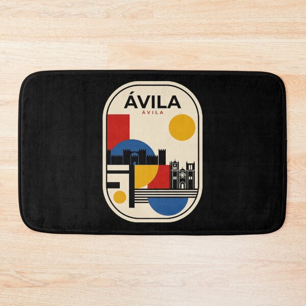 Item preview, Retro Ávila Bauhaus Geometric Skyline designed and sold by k3rstman1.