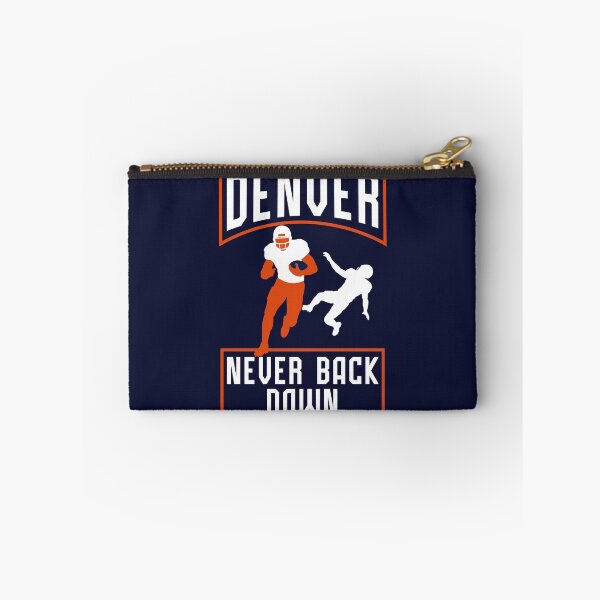 Item preview, Denver Football Never Back Down – Colorado Game Day Fan Design designed and sold by MASMUS27.