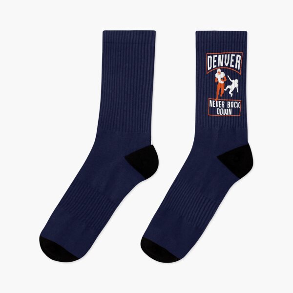 Item preview, Denver Football Never Back Down – Colorado Game Day Fan Design designed and sold by MASMUS27.