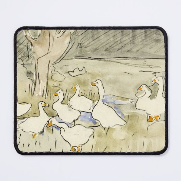 Item preview, Ducks on Water | Vintage Ornithology Illustration designed and sold by Studio Wildflower.