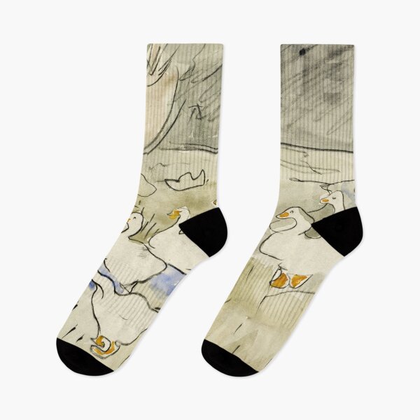 Item preview, Ducks on Water | Vintage Ornithology Illustration designed and sold by Studio Wildflower.