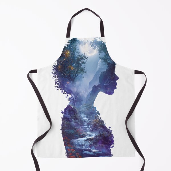Item preview, Nature Within - Double Exposure Fantasy Silhouette  designed and sold by LC&LCPlatform.
