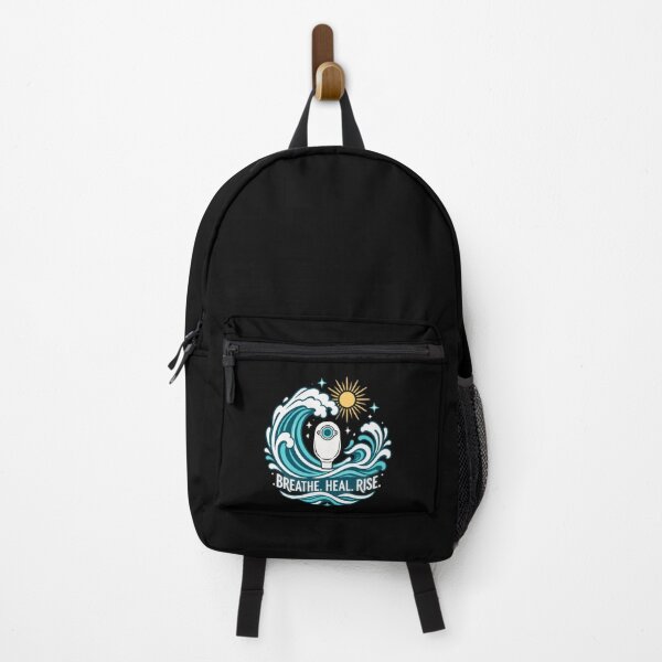 Item preview,  Breathe Heal Rise Ocean Ostomy Awareness designed and sold by Uglyandcute.