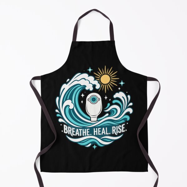 Item preview,  Breathe Heal Rise Ocean Ostomy Awareness designed and sold by Uglyandcute.