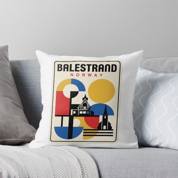 Item preview, Retro Balestrand Bauhaus Geometric Skyline designed and sold by k3rstman1.