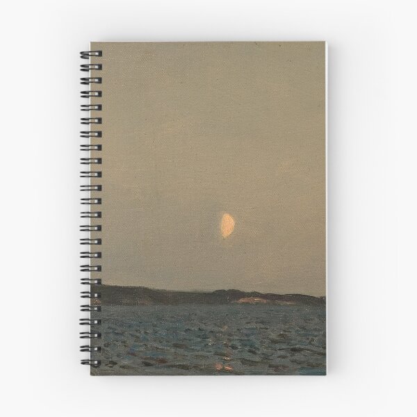 Item preview, Moonlit Sea | Vintage Coastal Night Landscape designed and sold by Studio Wildflower.