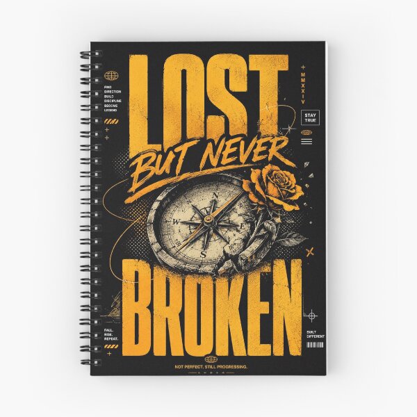 Item preview, Lost But Never Broken designed and sold by shibu10imm.
