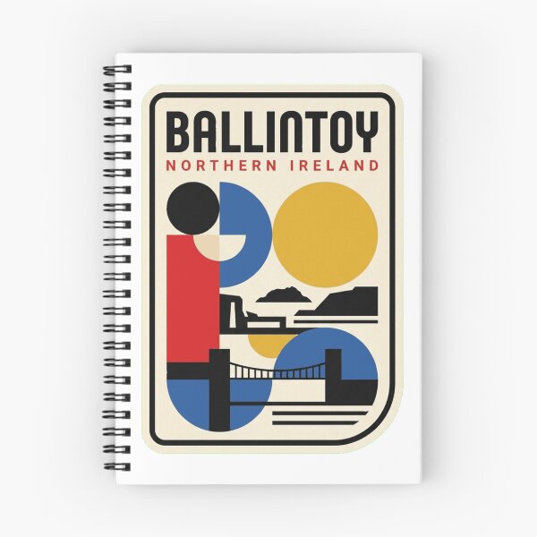 Item preview, Retro Ballintoy Bauhaus Geometric Skyline designed and sold by k3rstman1.
