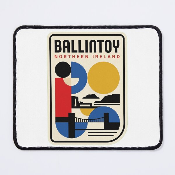 Item preview, Retro Ballintoy Bauhaus Geometric Skyline designed and sold by k3rstman1.