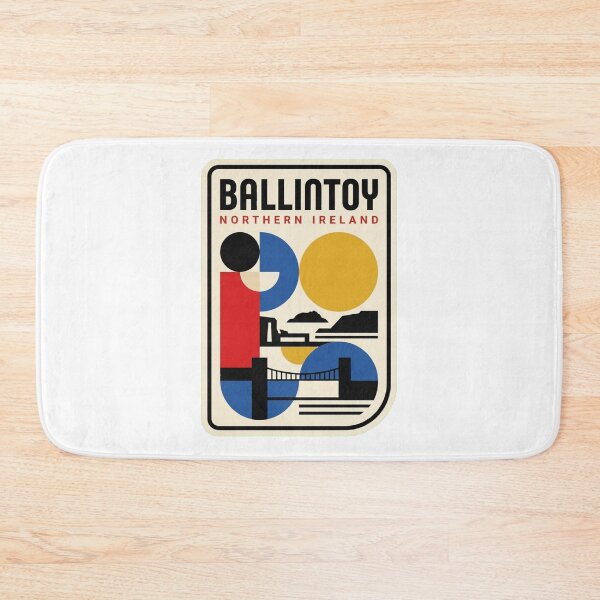 Item preview, Retro Ballintoy Bauhaus Geometric Skyline designed and sold by k3rstman1.